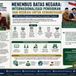 Menembus Batas Negara: Internasionalisasi Pendidikan dan Dedikasi untuk Kemanusiaan