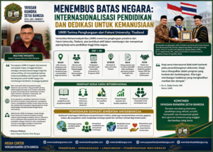 Menembus Batas Negara: Internasionalisasi Pendidikan dan Dedikasi untuk Kemanusiaan