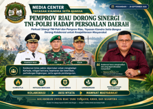 Pemprov Riau Dorong Sinergi TNI-Polri Hadapi Persoalan Daerah