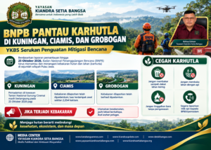BNPB Pantau Karhutla di Kuningan, Ciamis, dan Grobogan, Yayasan Kiandra Setia Bangsa Serukan Penguatan Mitigasi Bencana