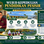 Wujud Kepedulian Pendidikan Pesisir, Yayasan Kiandra Setia Bangsa Apresiasi Revitalisasi SDN 17 Teluk Lanus